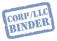 Corp/LLC Binder logo